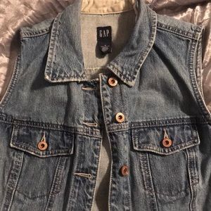 Gap jean vest